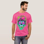 Summer Rave Edm Monkey Dj Psychedelic Festival T-Shirt (Vorne ganz)