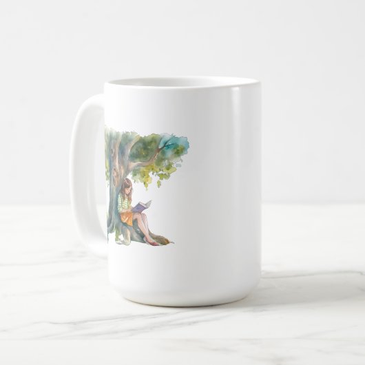 Summer Reading Tasse (Vorderseite Links)