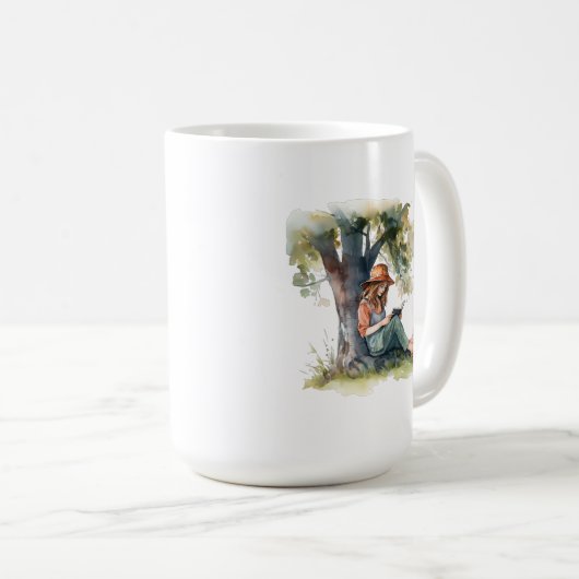 Summer Reading Tasse (VorderseiteRechts)