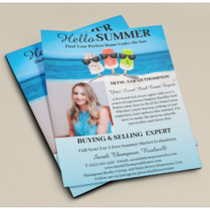 Summer Real Anwesen Einführung Flyer