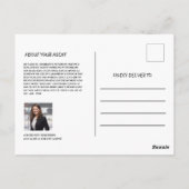 Summer Real Anwesen Marketing Werbeaktion Postkarte (Rückseite)