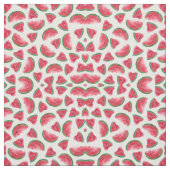 Summer Red Green Watermelon Wasserfarbenes Muster Stoff (Muster)