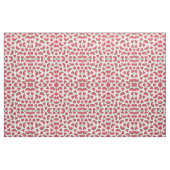 Summer Red Green Watermelon Wasserfarbenes Muster Stoff (Fat Quarter (45,7 x 55,9 cm))