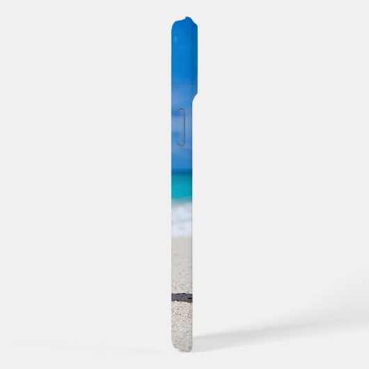 Summer Red Strawberry Margarita On Tropical Beach iPhone Hülle (Rechte Seite)