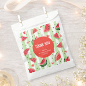 Summer Red Watermelon, Adorable Niedlich Girl Gebu Geschenktütchen (Ausgeschnitten)