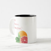 Summer Reset Zweifarbige Tasse (Vorderseite Links)