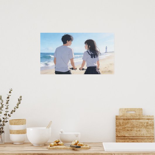 Summer Ride Poster (Küche)