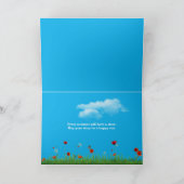 summer rope design with poppies karte (Innenseite)