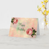 Summer Rose Geburtstagskarte Karte (Gelbe Blume)