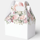 Summer Rosen Garden Brautparty Geschenkschachtel (Rückseite)
