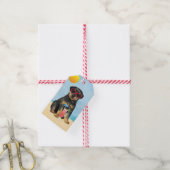 Summer Rottweiler Geschenkanhänger (Mit Garn)