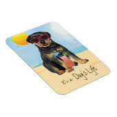 Summer Rottweiler Magnet (Rechte Seite)