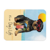 Summer Rottweiler Magnet (Horizontal)