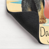 Summer Rottweiler Mouse Pad Mousepad (Ecke)