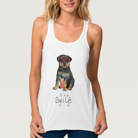 Summer Rottweiler Tank Top (Vorderseite)