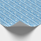 Summer Sailboats Beach Nautical Gift Wrapping Wrap Geschenkpapier (Ecke)