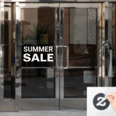 Summer Sale Fensteraufkleber (Büro Tür)