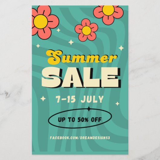 Summer Sale Flyer (Vorne)