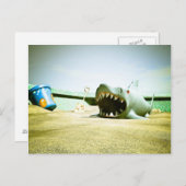 Summer Sand Box Spaß 01 Postkarte (Vorne/Hinten)