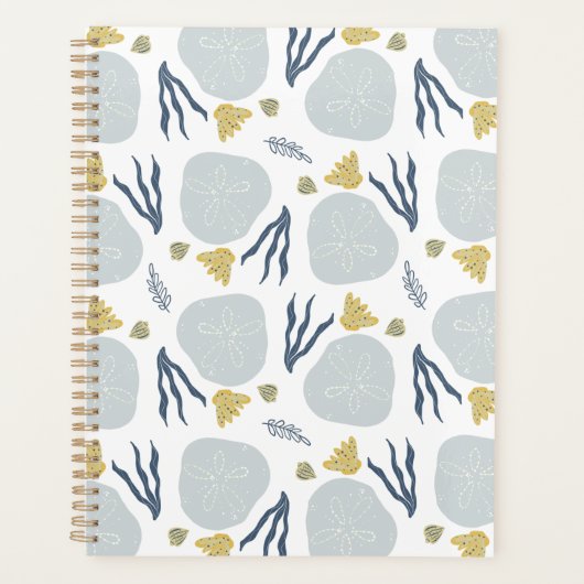 Summer Sand Dollar Seashells Beach Pattern Beach Planer (Vorderseite)