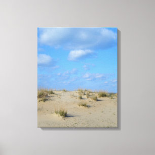 Summer Sand Dunes Canvas Print Leinwanddruck
