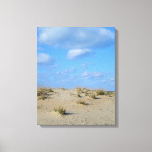 Summer Sand Dunes Canvas Print Leinwanddruck (Vorderseite)
