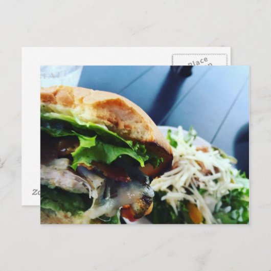 Summer Sandwich Postkarte (Vorne/Hinten)