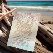Summer Sandy Beach Hochzeit Brautparty Starfish Einladung