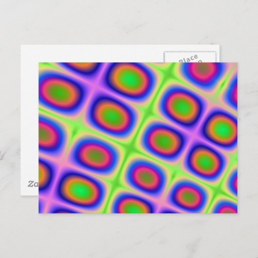 Summer Saturn Postkarte (Vorne/Hinten)