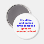Summer School Magnet (Vorderseite/Rückseite)
