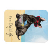 Summer Scottish Terrier Magnet (Horizontal)