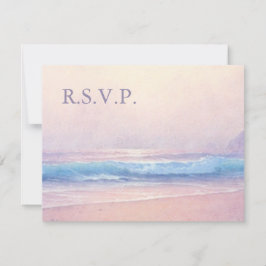 Summer Sea Beach Hochzeitserlebnis - UAWG RSVP Karte