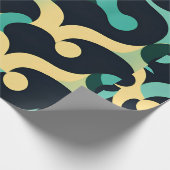 Summer Sea Breeze Mosaik Muster Geschenkpapier (Ecke)