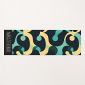 Summer Sea Breeze Mosaik Muster Yogamatte (Vorderseite (Horizontal))