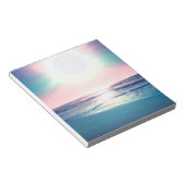 Summer Sea Sunset Tropical Beach Foto Notizblock (angewinkelt)