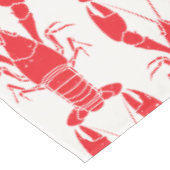 Summer Seafood Boil Family Lobster Party Custom Tischdecke (Schrägansicht)