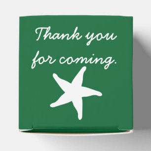 Summer Seashells in der Green Fevor Box Geschenkschachtel