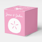 Summer Seashells in Pink Pvor Box Geschenkschachtel (Vorderseite)