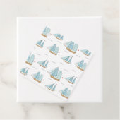 Summer Seatime Niedliche Yachten mit Segel Geschenkanhänger (Beispiel)