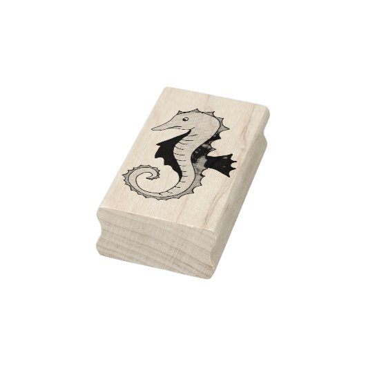 Summer Seepferd Sea Horse Seepferde Rubber Briefma Gummistempel (Stempel)