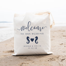 Summer Seepferd Wedding Welcome Bag Tragetasche