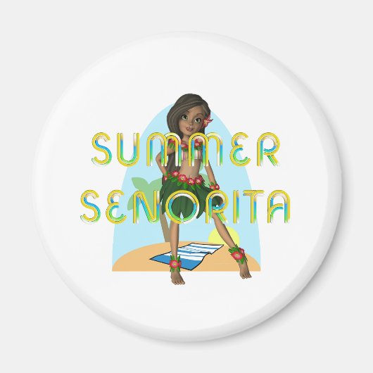 Summer Senorita Magnete Magnet (Vorne)