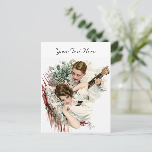 Summer Serenade Postkarte (Stehend Vorderseite)