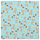 Summer Shiba Inu Stoff (Muster)