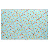 Summer Shiba Inu Stoff (Fat Quarter (45,7 x 55,9 cm))