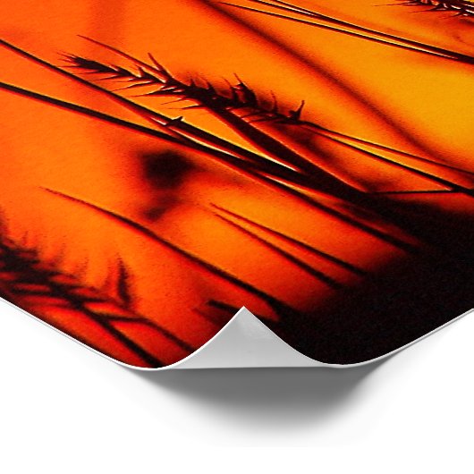 Summer Silhouette Poster (Ecke)