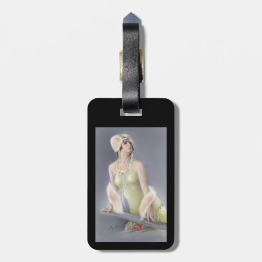 Summer Siren Gepäcktag Gepäckanhänger (Rückseite vertikal)