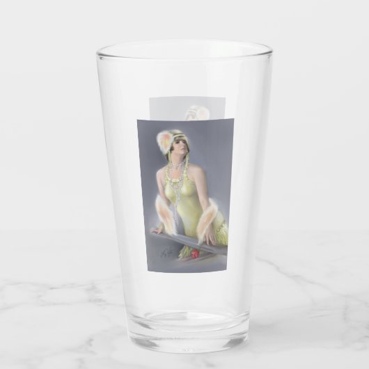 Summer Siren Glass Cup Glas (Rückseite)