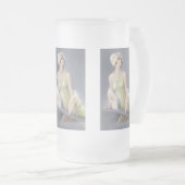 Summer Siren Mattierte Bier Tasse (VorderseiteRechts)