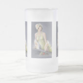 Summer Siren Mattierte Bier Tasse (Mittel)